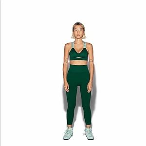 Adidas x Ivy Park Circular Knit 3 Stripes Tights